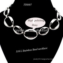 2015 Simple Fashion Silver Plated Chains Necklace For Women